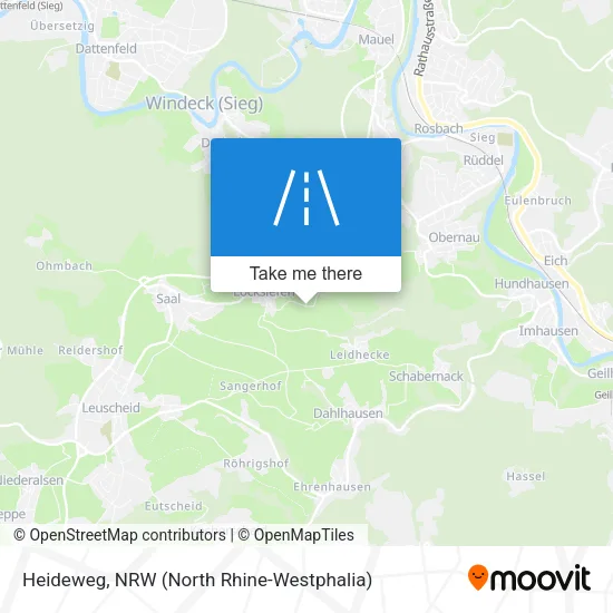 Карта Heideweg