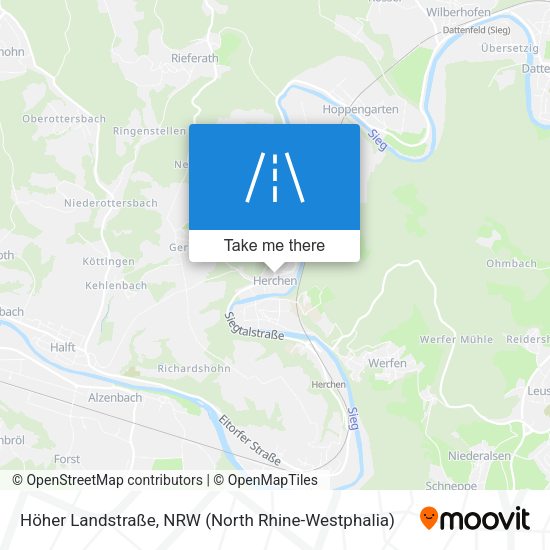 Höher Landstraße map