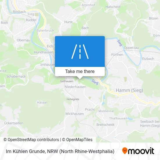 Im Kühlen Grunde map