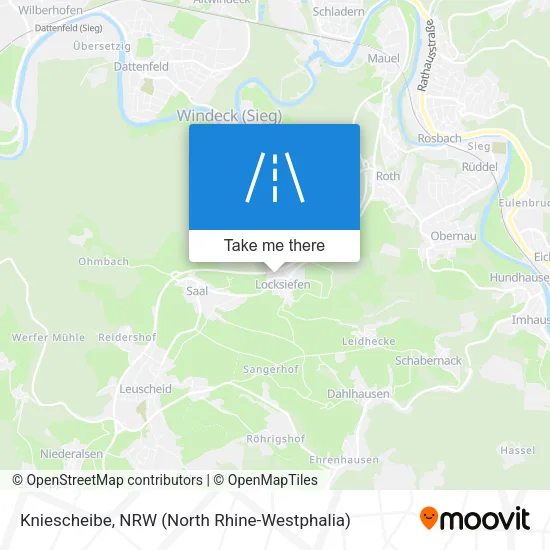 Карта Kniescheibe