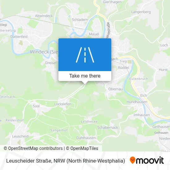 Leuscheider Straße map