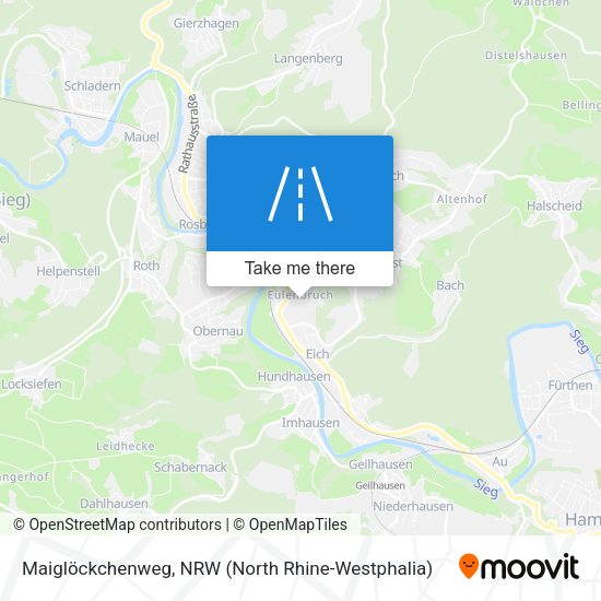 Maiglöckchenweg map