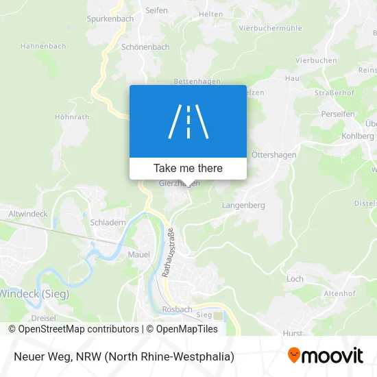 Карта Neuer Weg