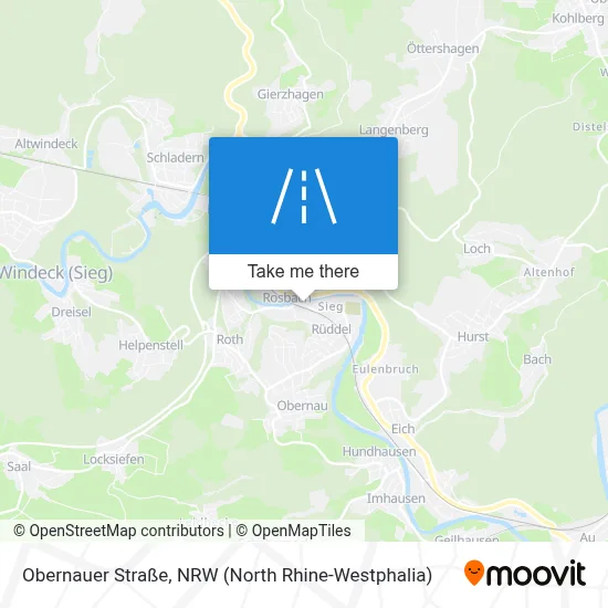 Obernauer Straße map