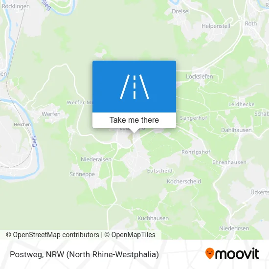 Карта Postweg