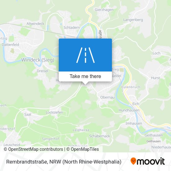 Rembrandtstraße map