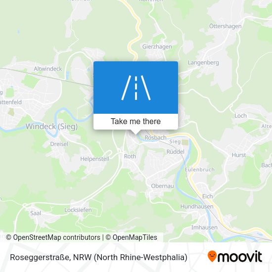 Roseggerstraße map