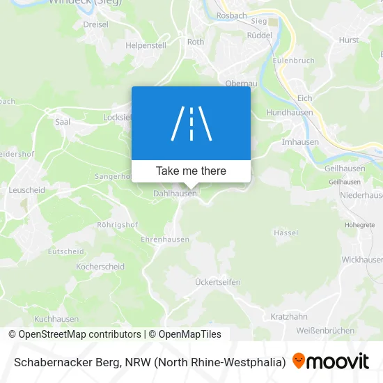 Карта Schabernacker Berg