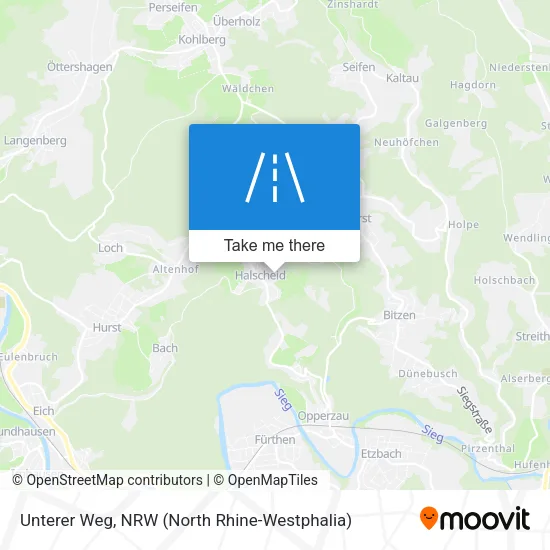 Карта Unterer Weg