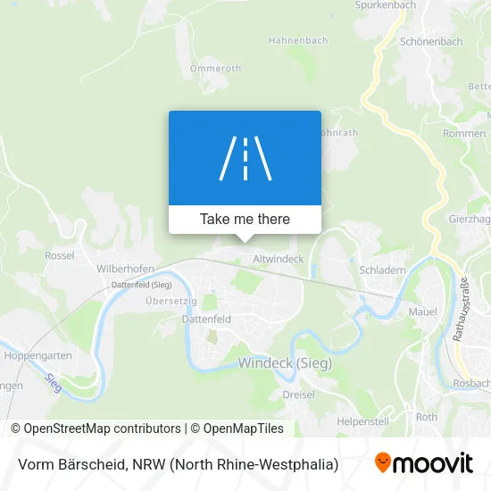 Карта Vorm Bärscheid