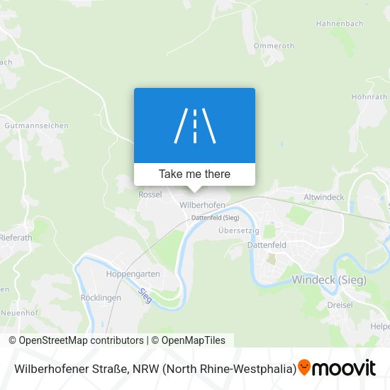 Wilberhofener Straße map