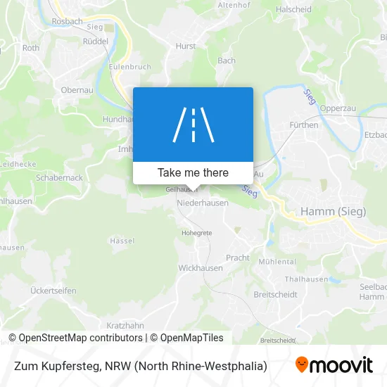 Zum Kupfersteg map