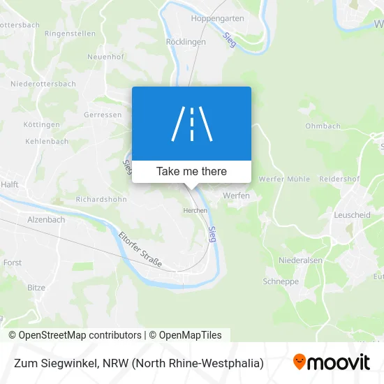 Zum Siegwinkel map