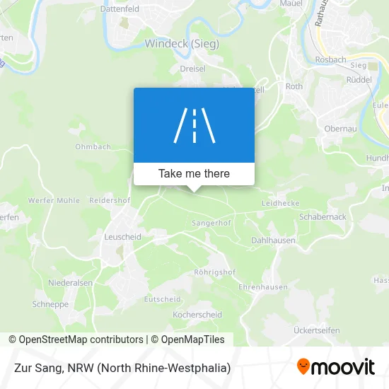 Zur Sang map