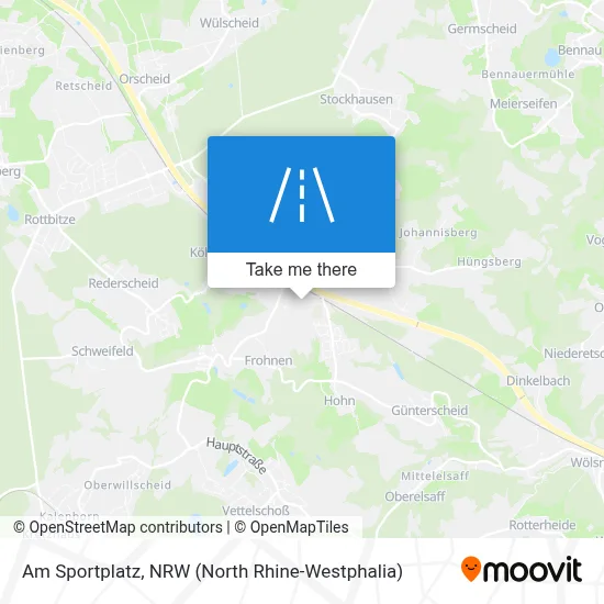 Am Sportplatz map