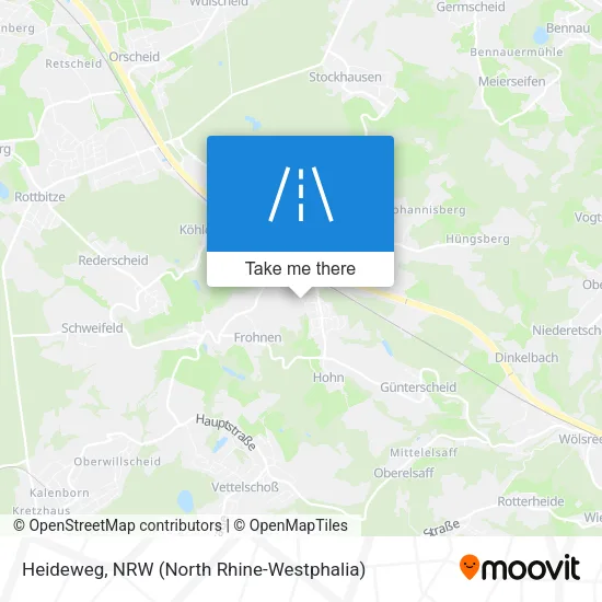 Карта Heideweg