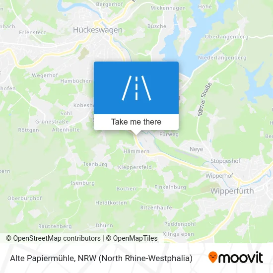 Alte Papiermühle map