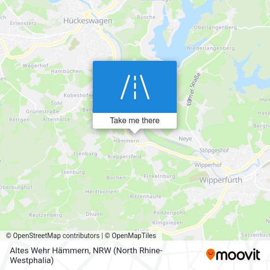 Altes Wehr Hämmern map