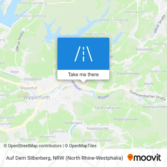 Карта Auf Dem Silberberg