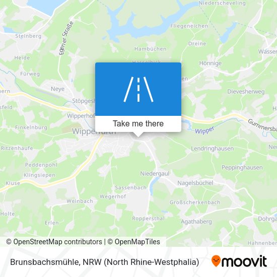 Brunsbachsmühle map