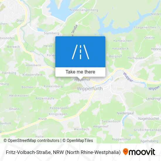 Fritz-Volbach-Straße map