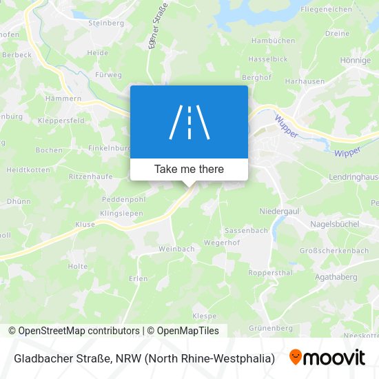 Gladbacher Straße map