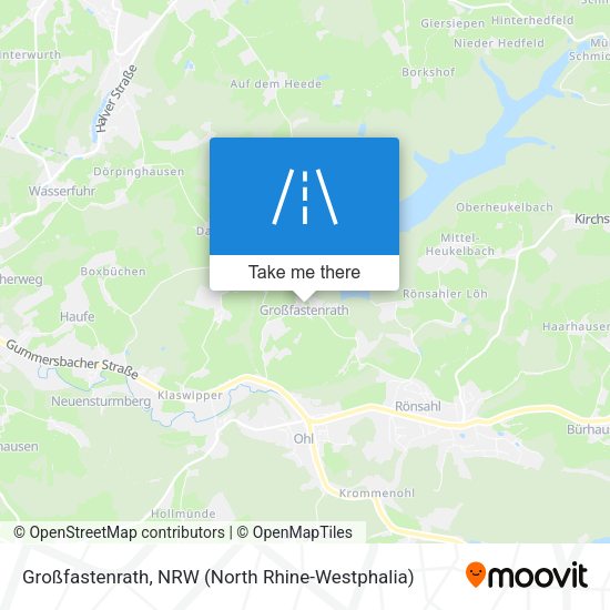 Großfastenrath map