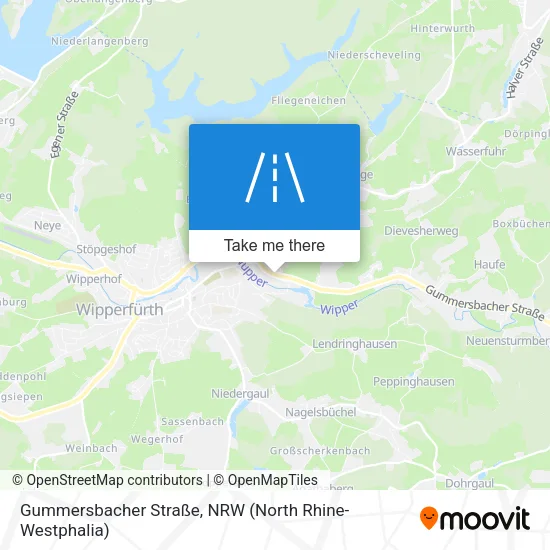 Карта Gummersbacher Straße