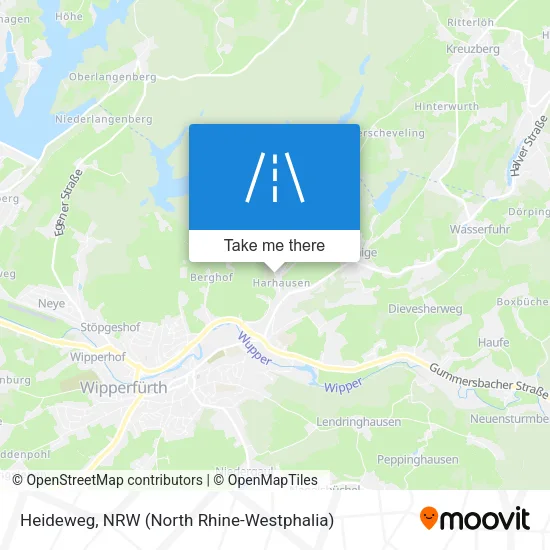 Карта Heideweg