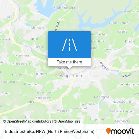 Industriestraße map