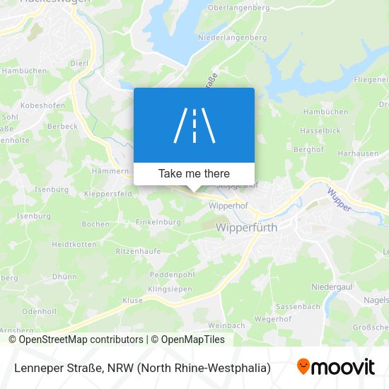 Lenneper Straße map