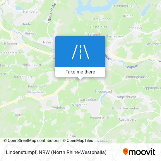 Карта Lindenstumpf