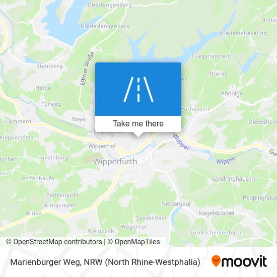 Marienburger Weg map