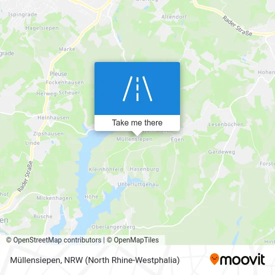 Карта Müllensiepen