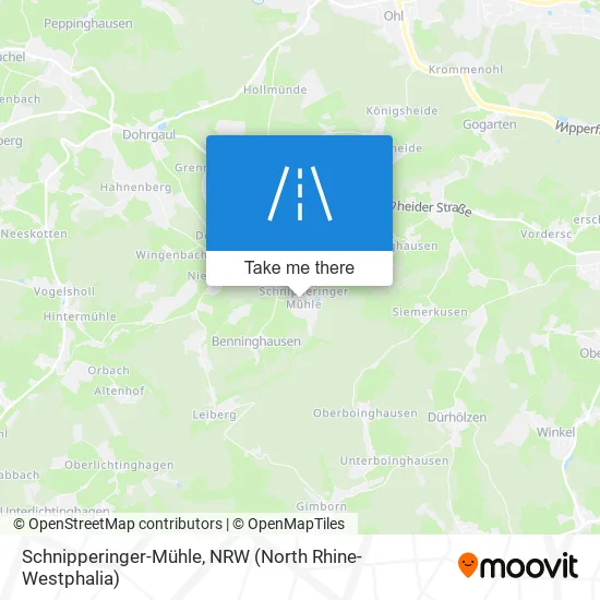 Карта Schnipperinger-Mühle