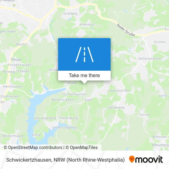 Карта Schwickertzhausen