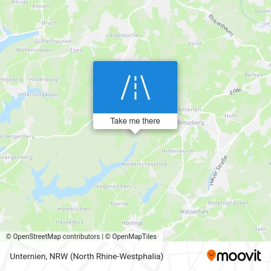 Карта Unternien