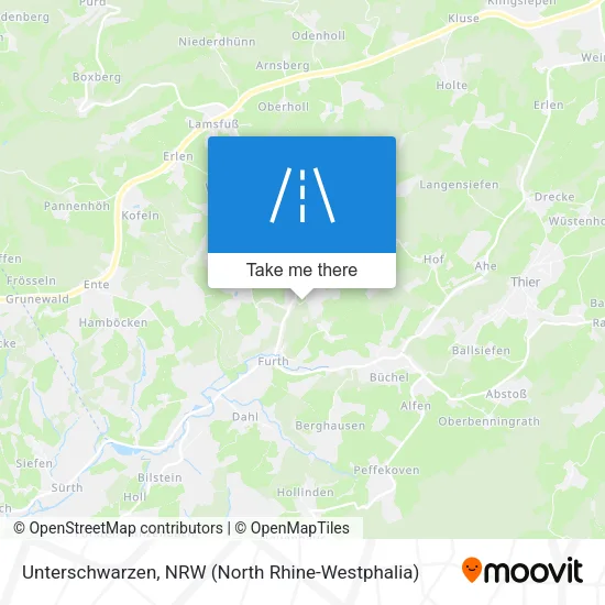 Карта Unterschwarzen