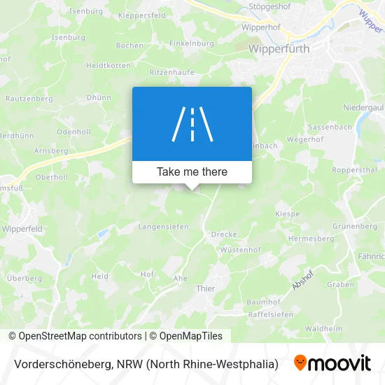 Карта Vorderschöneberg