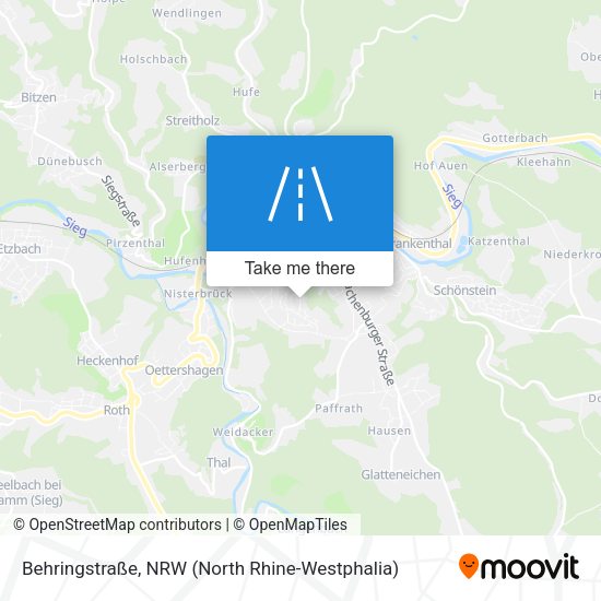 Behringstraße map