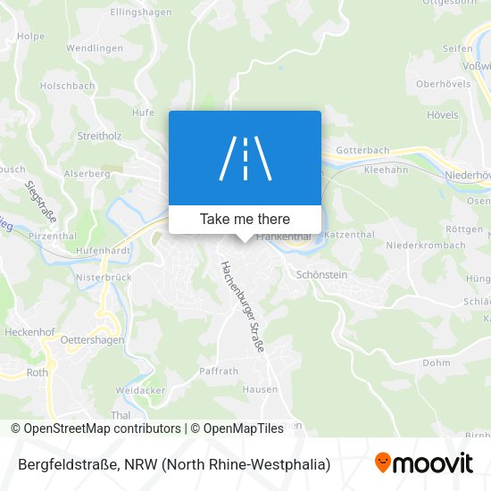 Bergfeldstraße map