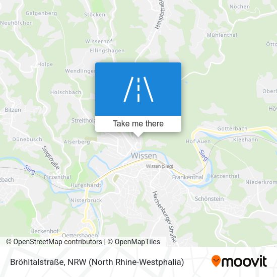 Bröhltalstraße map