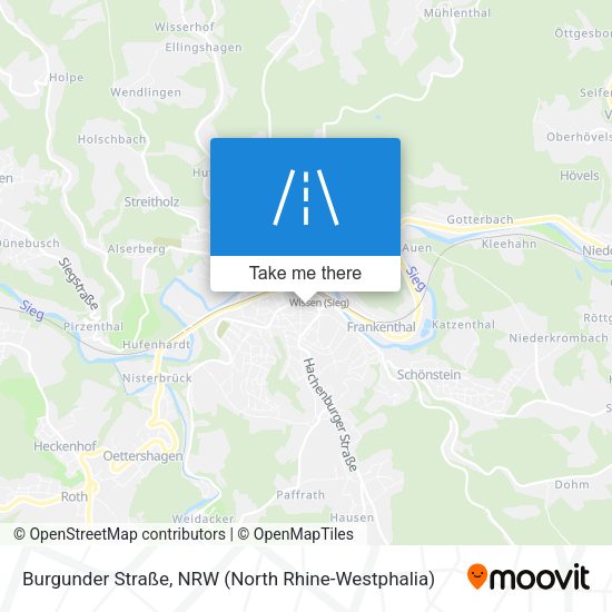 Burgunder Straße map