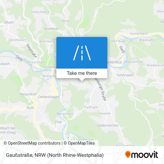 Gaußstraße map