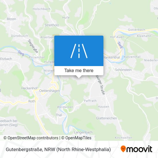 Gutenbergstraße map