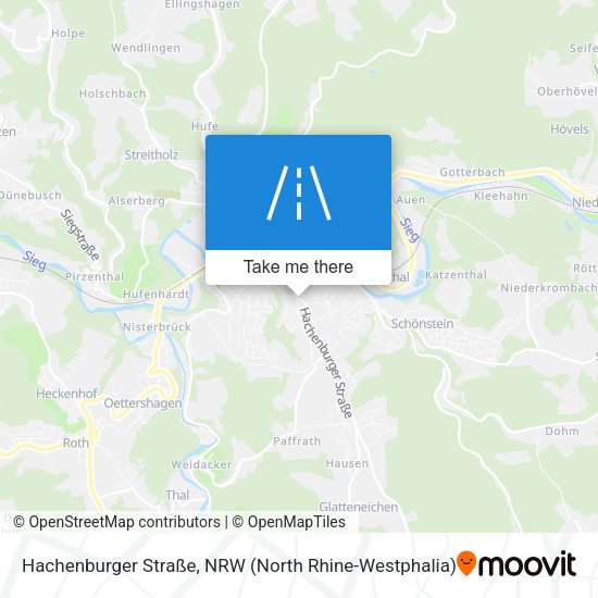 Hachenburger Straße map