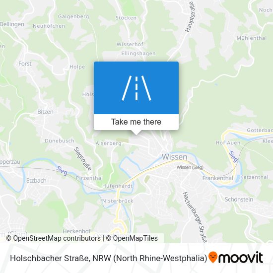 Holschbacher Straße map