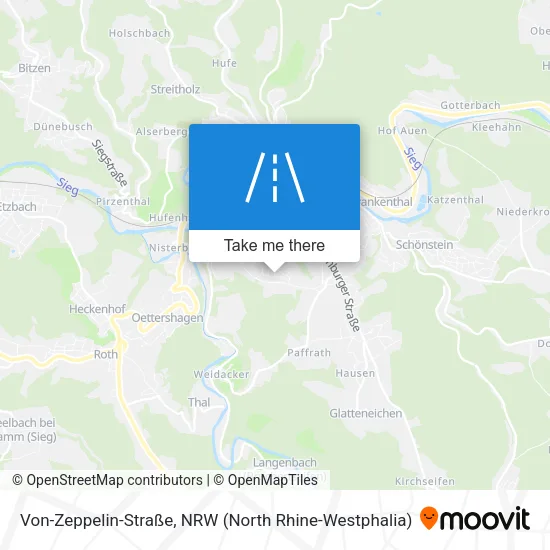 Карта Von-Zeppelin-Straße