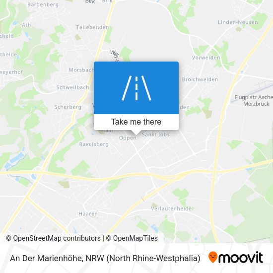 An Der Marienhöhe map