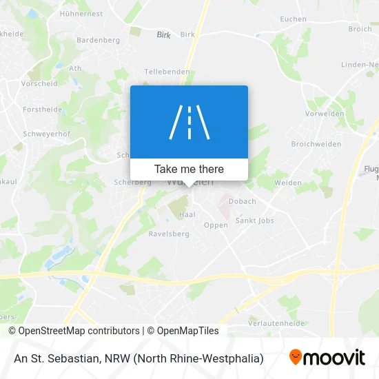 An St. Sebastian map